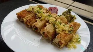 Bread Paneer Roll 🍞