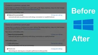 How to Enable Windows10 Missing Power Saver Plan