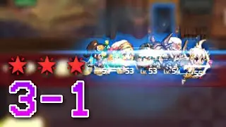 Guardian Tales 3-1 Guide [Nightmare] (Full 3 Star) | Magic School 1st Floor, 3 Months Ago