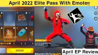 April Elite Pass Free Fire 2022 with Emote🤯 | 1 April Ka Elite Pass FF ✨| Season 47 Elite Pass 2022