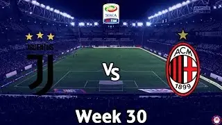 FIFA 18 Simulation | Juventus vs AC Milan | Serie A 17/18 - Week 30 | #JUVACM (03/31/18)