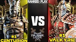 NUMBER 1 RANKED CENTURION VS NUMBER 1 RANKED VALKYRIE! FOR HONOR