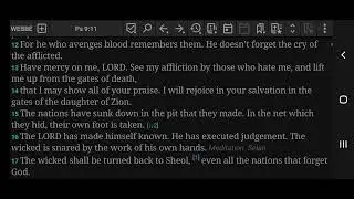 Psalm 9 (WEBBE)