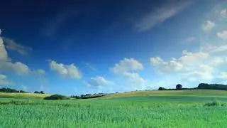 rolling grass hills in copenhagen denmark