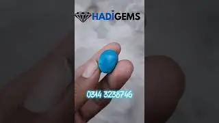 Natural Turquoise - Blue Matrix Turquoise - 36ct - 22*16mm