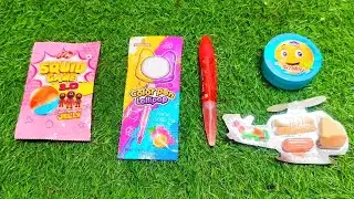 Pizza jelly squid game | ASMR sound video | jelly wala video satisfying video unboxing