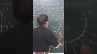 Изображение шестиугольной пирамиды, разрезанной на 2 секущие плоскости / Инженерный чертеж