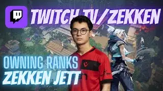 25 Kills MVP Gameplay!!! zekken Jett🔪 VOD! ft. inspire