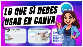 🔥​Hay funciones ‘SECRETAS’ en CANVA 🤫⚡ que te hacen trabajar 10x MÁS RÁPIDO.