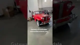 49 Willys Jeepster, excellent restoration .#gatewayscottsdale  #nationwidecarshows