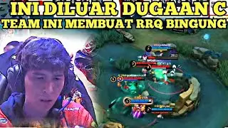 AURA VS RRQ !! INI DILUAR DUGAAN C - CASTER BINGUNG MELIHAT TEAMNINI MAIN NYA GANAS !?