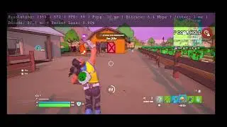 My first ever game of the Simpsons season in Fortnite 
