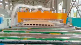 PVC WPC Hollow Door Panel Board Production Machine / SJSZ-92188 Model