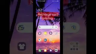 print your recharge card by yourself
