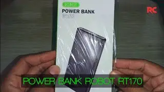 UNBOXING POWER BANK ROBOT RT-170 10.000 mAh