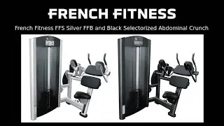 French Fitness FFS Silver Selectorized Abdominal Crunch