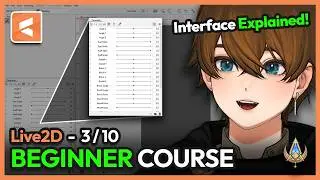 [3] Live2D Fundamentals: Interface of Live2D Cubism