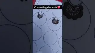 connection elements of mehndi.  easy mehndi trick for beginners #mehndi #subscribe #viralvideo #view