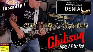 Chibson Les Paul Custom  & Chibson Flying V -  Metallica Sound on a Budget