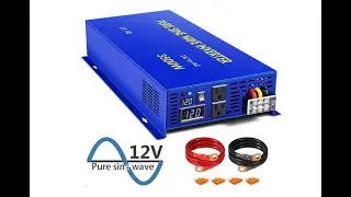XYZ INVT Pure Sine Wave Power Inverter 3500W / 7000W (Peak) Car Caravan RV Camping Boat - Overview