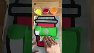 Sand Painting Coffee Cup #sandpainting #art #sandartcreation