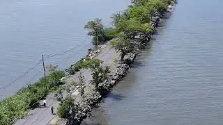 Fishing at Piermont Pier
