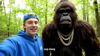 WE FOUND BIGFOOT IN THE WOODS... HE WASN'T OKAY