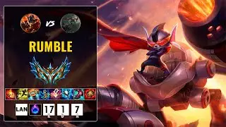 Rumble vs Camille: 🤖 RUMBLE 1/17/7: CRAZY KDA AND ABSOLUTE DOMINATION | 25.24