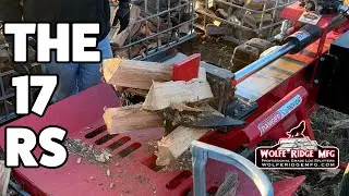Демонстрация и осмотр дровокола Wolfe Ridge 17 RS