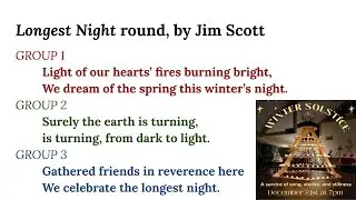 Longest Night, a round by Jim Scott (Marina Machado, piano)