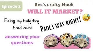 Будет ли это продаваться? | Ёжик-антистресс из бисера Willow and Wild | Ответы на ваши вопросы