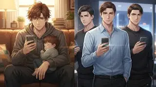 He mistakenly Sent a Text to his Triplet Alpha CEO, Now They  Wouldn't Let Both his pups and Him Go.