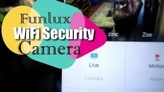 Trying out the funlux security camera (a sister brand of Zmoto)