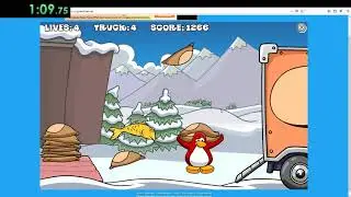 Club Penguin Bean Counters Speedrun in 1:52