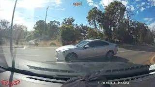 a WA dash cam drive heading back towards Morley via Midland.
