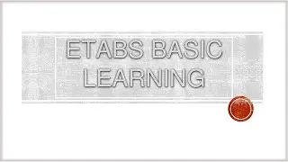 Etabs basic learning grid line setting part 2