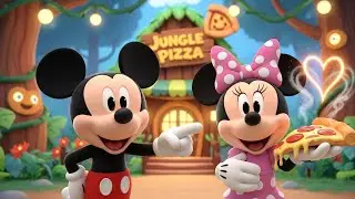 Mickey Mouse Invites Friends to Jungle Pizza Shop 🐭🍕 | Full Episode