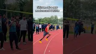 74th inter services championship Javelin throw meet record 84.37m #athletics #shorts #javelinthrow