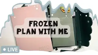 🔴 Live: Freezing, Icy Plan with Me in Common Planner and Paper Tess Designs