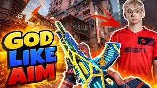 How to Aim Like TenZ (Aim Routine) ⚡🔥 &bull; VALORANT MOBILE