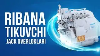 Ribana tikuvchi 3 xil JACK overloklari
