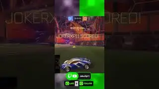 My teammate was lagging so I scored  #eklipseggedit #rocketleaguefunny #twitchtvclips #goalie #short