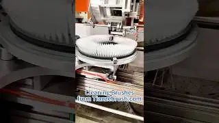 Disc Brushes Tufted: Everything you need to know for round brushes. #industrialbrush #factory