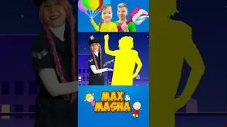 Tickle Policegirl Song | Tickle Baby Collection | Max and Masha songs for kid #shorts #nurseryrhymes