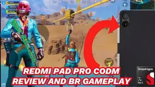 Redmi Pad Pro Review 🔥 COD Mobile BR Gameplay Performance Test