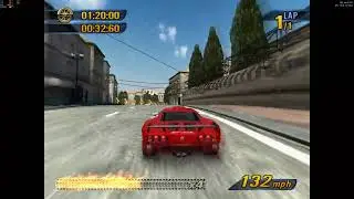 PCSX2 BURNOUT TAKEDOWN TEST PLAY INTEL I7 3770 + GTX 1660 SUPER