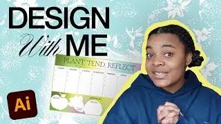 Let's Design a Weekly Planner (using Adobe Illustrator) |  Design With Me