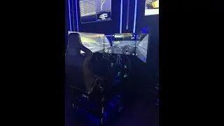 Simulators in action at Rush Racing Esports