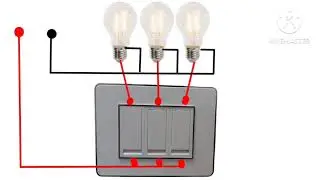 3 bulb switch board ke connection Is Tarah Karen 