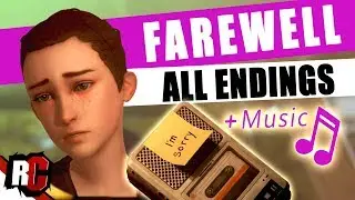 All ENDINGS + Music | Life is Strange Before the Storm FAREWELL (Bonus Chloe and Max Endings)